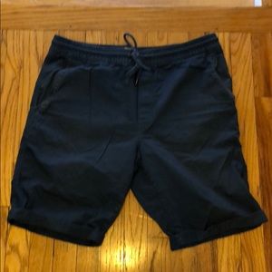 Men’s Twill Track Short Navy Gap sz L